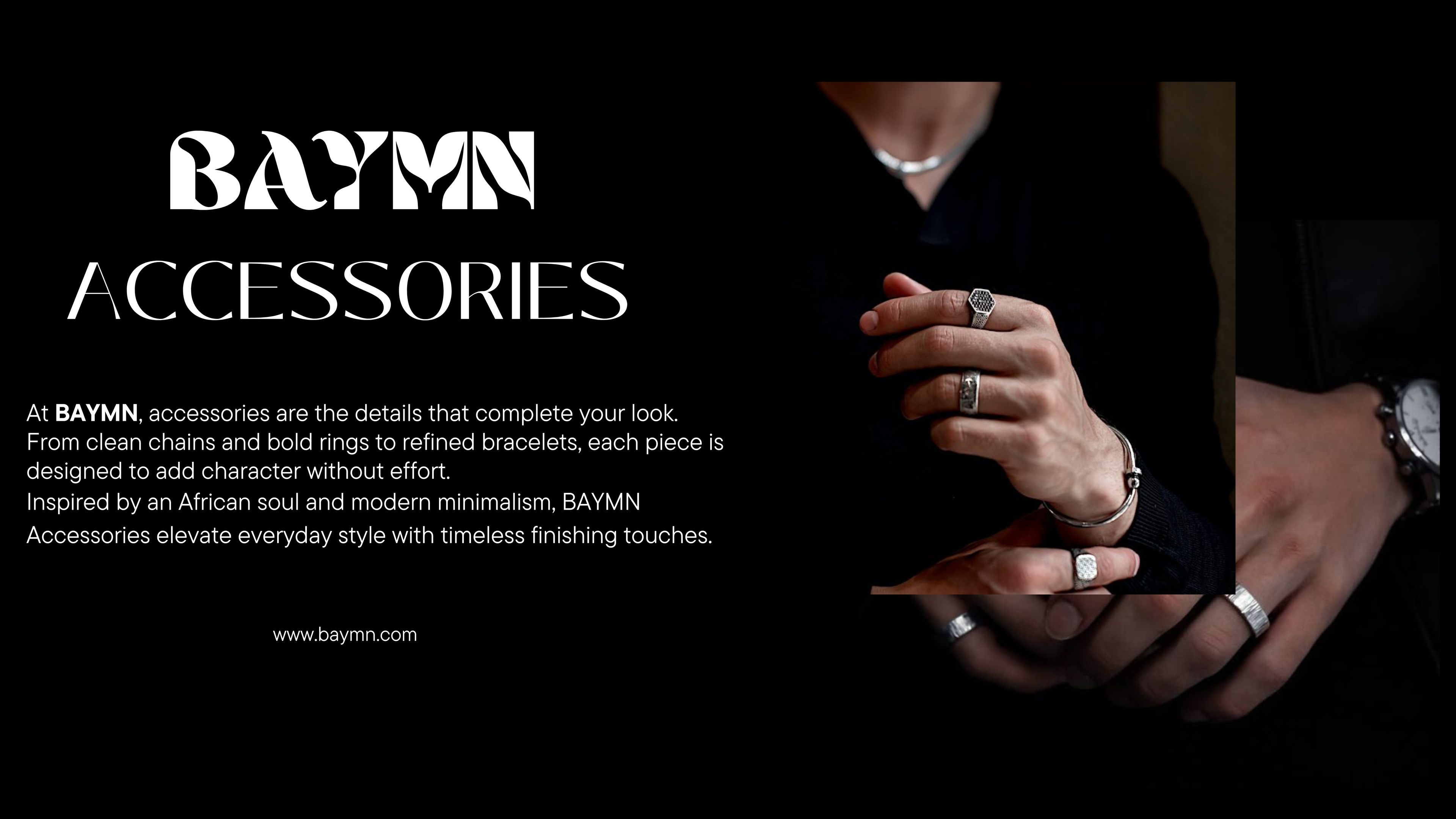 BAYMN Accessories | The Details That Define Your Style