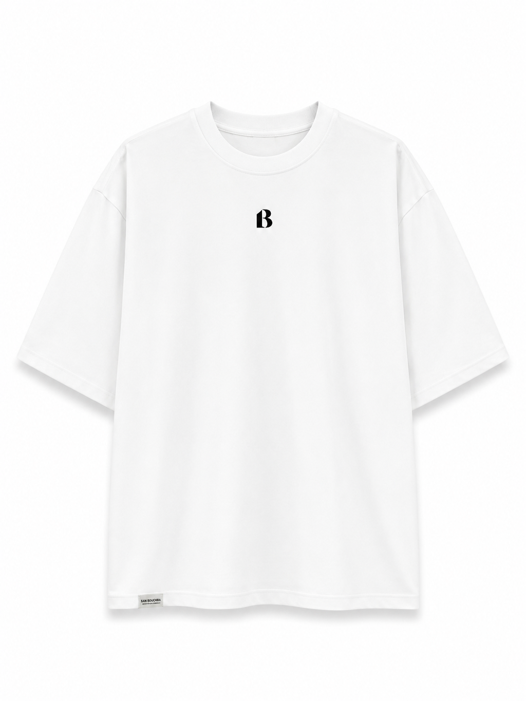 Oversized Boxy T-Shirt – White