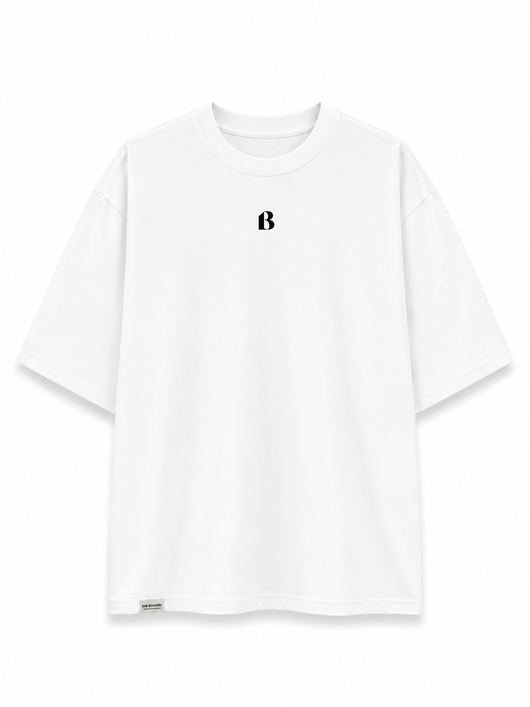 Oversized Boxy T-Shirt – White
