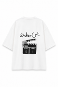 Oversized Boxy T-Shirt – White