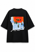FROM ZERO - Oversized Boxy T-Shirt – Black